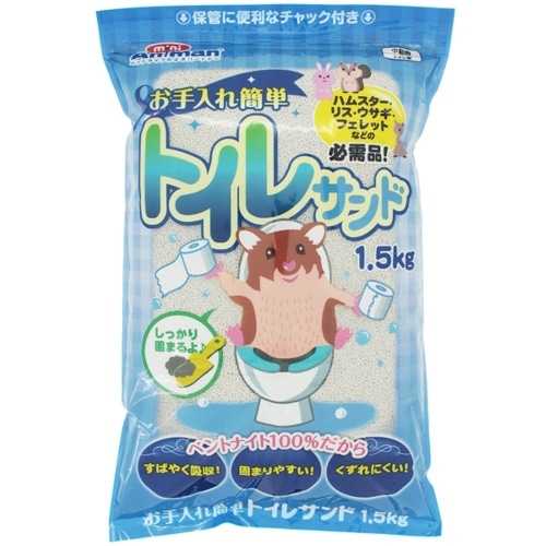 ドギーマン お手入れ簡単トイレサンド1.5kg [1個]