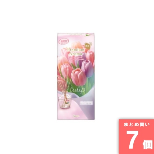 [まとめ買い]【7個セット】お部屋の消臭力 Premium Aroma Stick 本体 チューリップフレア 65ml
