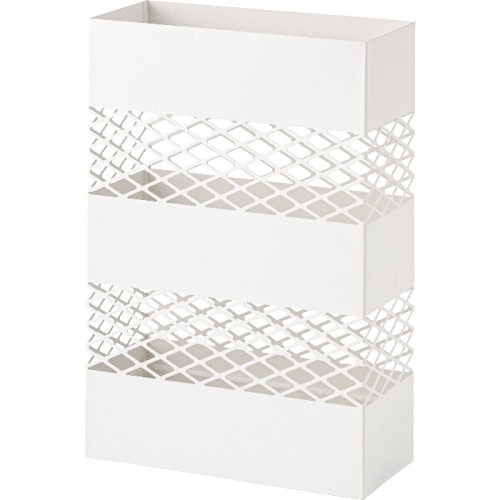 [直送3]傘立て LFS-182WH ホワイト (幅28×奥行12×高さ41)(本州四国九州限定)