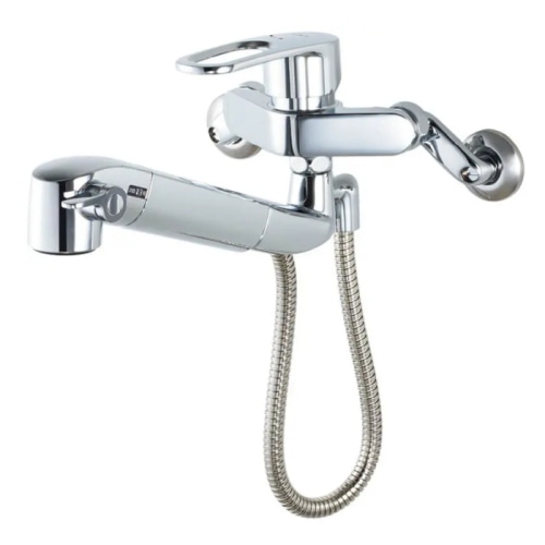 JF-AH437SYA(JW) 浄水器内蔵シングルレバー混合水栓 オールインワン浄水栓　キッチン　壁付け