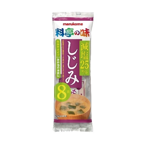 即席生みそ汁減塩しじみ8食 [1個]