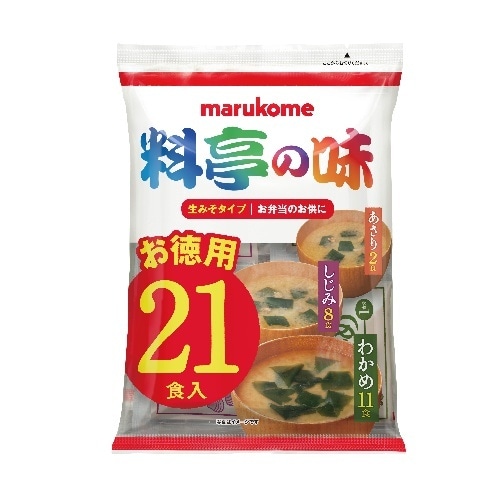 即席生みそ汁お徳用21食 [1個]