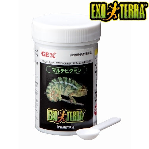 GEX(ジェックス) エキゾテラ マルチビタミン 30g 爬虫類 フード PT1860 飼育