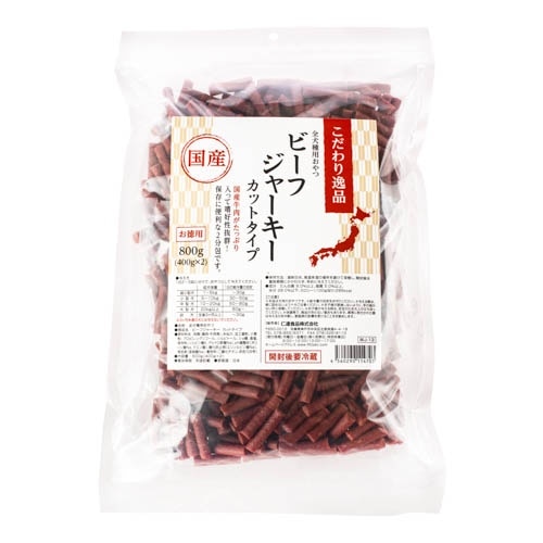 [取寄10]仁達食品 仁達食品 ビーフジャーキー カットタイプ 800g [1個][4560290114703]