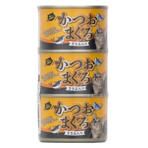 綿半プライベートブランド かつおまぐろささみ155g×3 [1個]