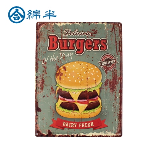 サインプレート ＢＵＲＧＥＲＳ