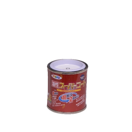 [取寄10]油性スーパーコート 1/12L 白 [4970925541017]