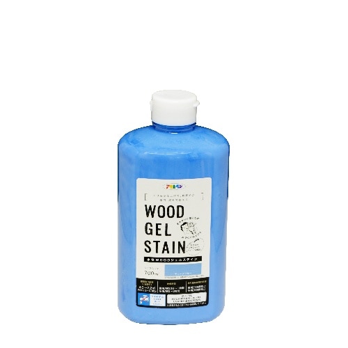 [取寄10]水性WOODジェルステイン700ml チョークブルー [4970925448941]