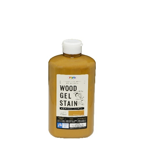 水性WOODジェルステイン 700ml ライトオーク