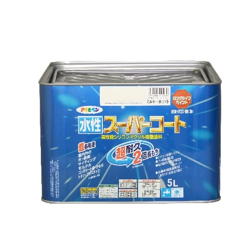 水性スーパーコート 5L ミルキーホワイト