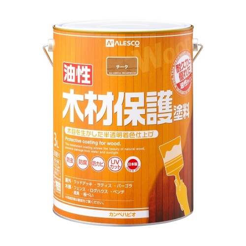 油性木材保護 3L チーク