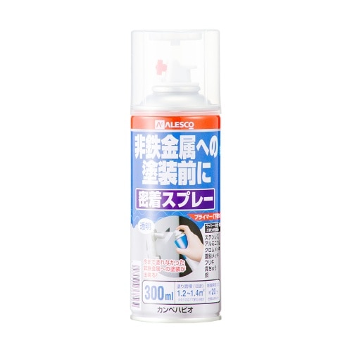 [取寄10]カンペ 非鉄金属用密着スプレー 300ml とうめい [4972910368562]