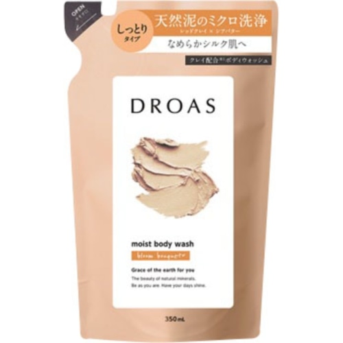 DROAS クレイボディウォッシュ モイスト詰替 350ml