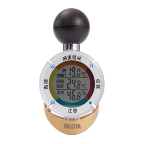 TT-562ST-N 黒球式熱中症指数計 熱中アラーム (熱中症対策)