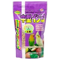 ナチュラルペットフーズ エクセル 中型インコ 皮付 [500g]