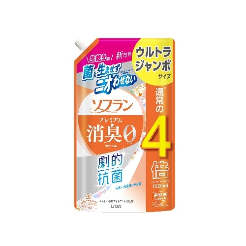 [取寄10]ソフランP消臭 アロマソープ 詰替UJ 1520ML [1個][4903301363651]