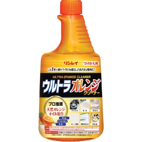 [取寄10]ウルトラオレンジクリーナー替 700ML [1個][4903339772630]