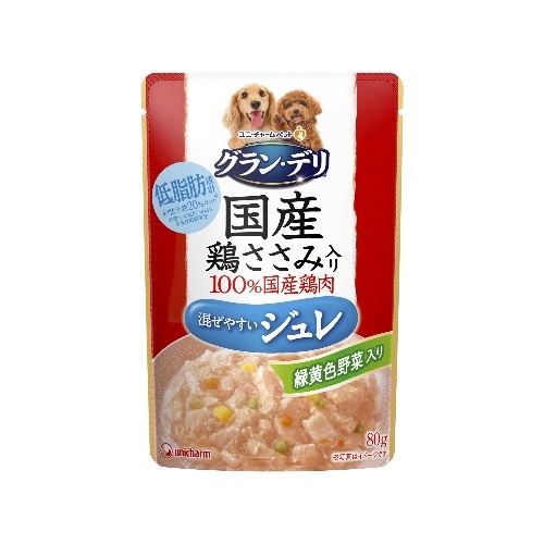 ユニ・チャーム グランデリパウチジュレ野菜 [80g]