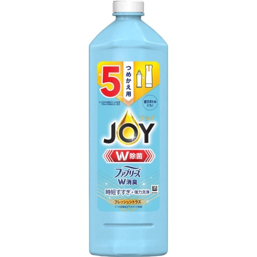 ジョイ W除菌 フレッシュシトラス つめかえ 特大 670mL