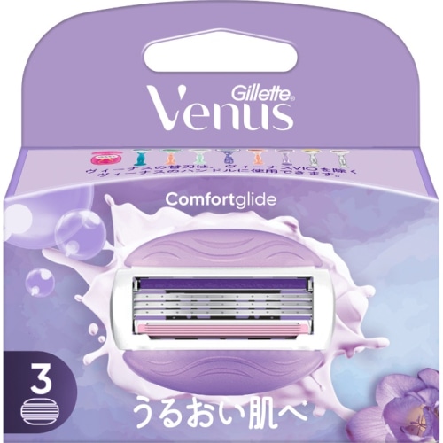 ヴィーナス うるおい肌 スミレの香り 替刃3B 3個