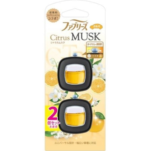 ファブリーズイージークリップ シトラスムスク 2個パック