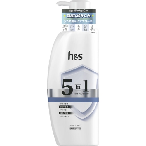 h＆s 5in1 コンデイショナー ポンプ 340g