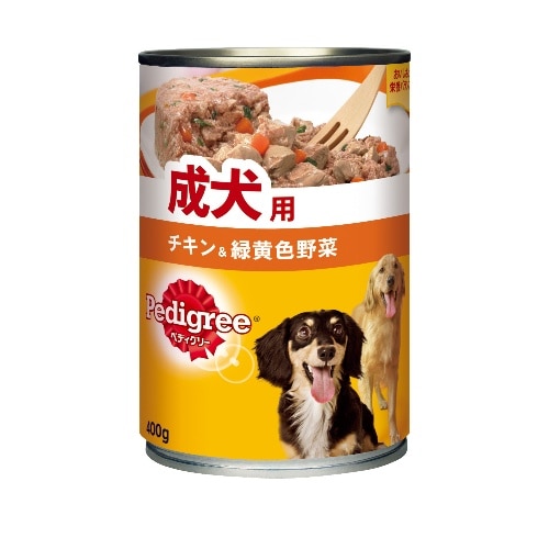 マースジャパン ペディグリー成犬チキン＆緑黄色野菜 P72 [400g]