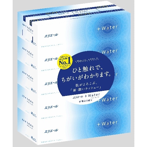 大王 エリエールプラスウォーター 180W×5P シロ