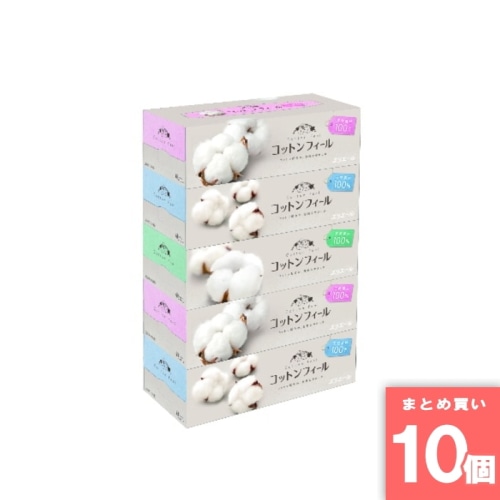 [取寄10][まとめ買い]【10個セット】エリエール コットンフィールティッシュ150×5P [4902011107029]