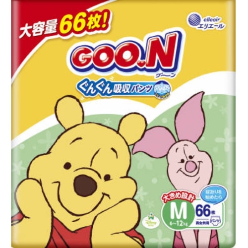 グ―ン ぐんぐん吸収パンツ Mサイズ 66枚