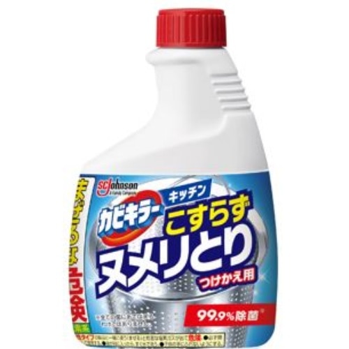 [取寄10]KBキッチンこすらずヌメリとり＆除菌替350G [1個][4901609016583]