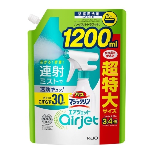 Kao バスマジAJシトラスつめかえ用 1200ml [1個]