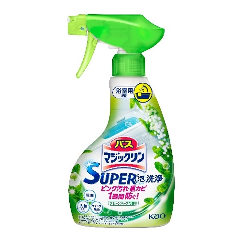 [取寄10]バスマジックリンSUPER泡洗浄 本体350ml [1個][4901301426550]