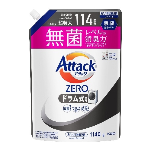 [取寄10]アタックZERO ドラム つめかえ用 1140g [1個][4901301435637]