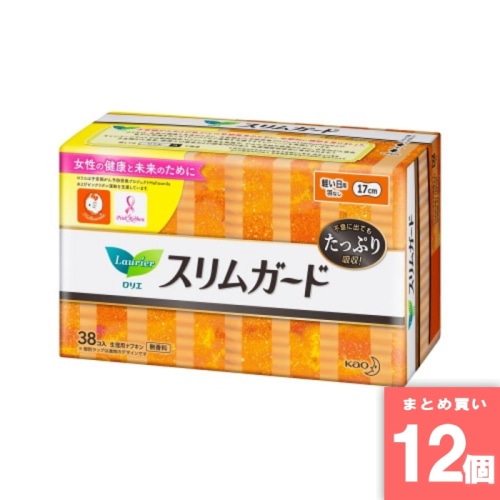 [取寄10][まとめ買い]【12個セット】ロリエスリムガード軽い日用羽なし [4901301254269]