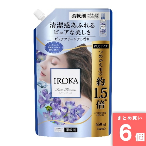 [まとめ買い]【6個セット】IROKAピュアフリージア 詰替