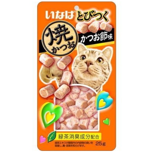 いなばペットフード とびつく焼かつおかつお節味 [25g]