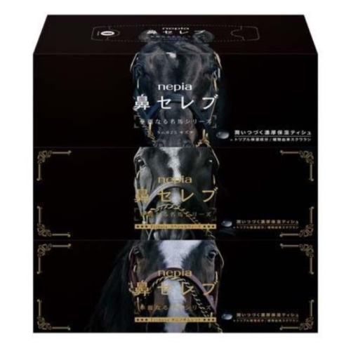 ネピア 鼻セレブティシュ 華麗なる名馬企画品 200組 3コパック
