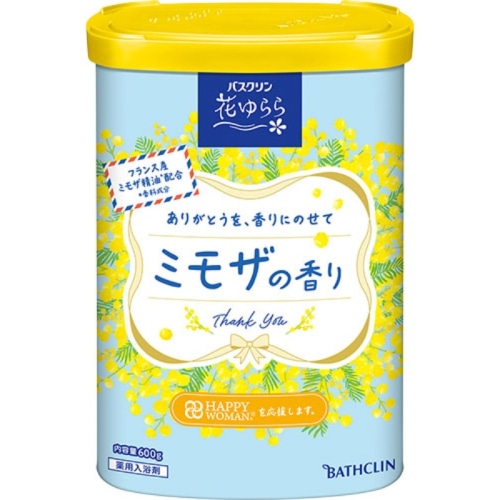 N バスクリン 花ゆらら ミモザの香り 600g