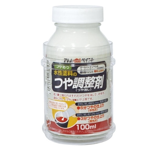 水性塗料用つや調整剤 100ml