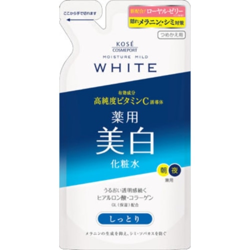 モイスチュアマイルド ホワイト ローションM しっとり つめかえ 160ml