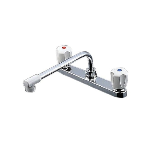 TKJ23UR 台付2ハンドル混合水栓 (整流、共用)