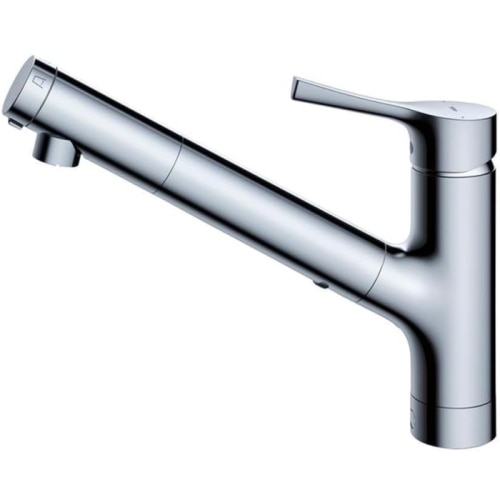 GGシリーズ TKS05320J 台付シングル混合水栓(エコシングル、浄水カートリッジ内蔵、吐水切替)