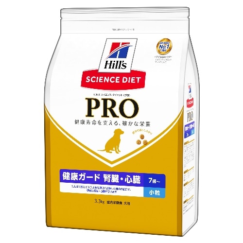 日本ヒルズコルゲート ヒルズプロ犬用健康ガード腎臓小粒7歳3.3K [3.3kg]