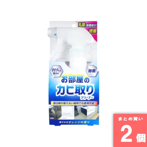 [取寄10][まとめ買い]【2個セット】お部屋のカビ取りクリーナー除菌UP 180ml [4516825006579]