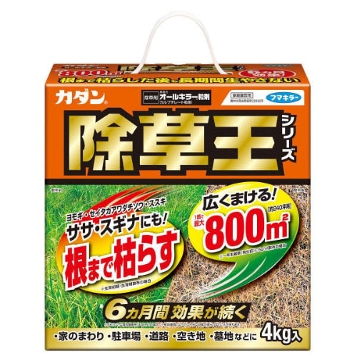 カダン除草王オールキラー粒剤 4kg