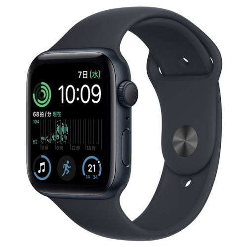 Apple Watch SE 第2世代 GPSモデル 44mm MNK03J/A ミッドナイトスポーツバンド: PCボンバー