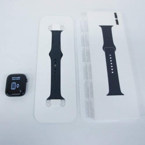 [中古A]Apple Watch Series9 GPS + Cellularモデル 45mm 3M597J/A ミッドナイトスポーツバンド S/M (バッテリー最大容量：100%)