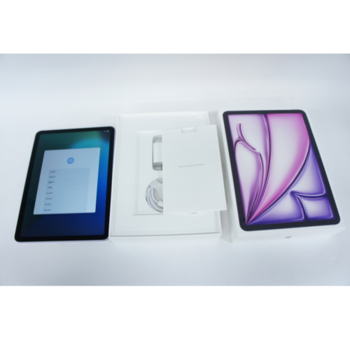 [中古A]iPad Air 11インチ Wi-Fi 2024年春モデル 3M673J/A パープル (店頭展示モデル) (2527800054586) [128GB]
