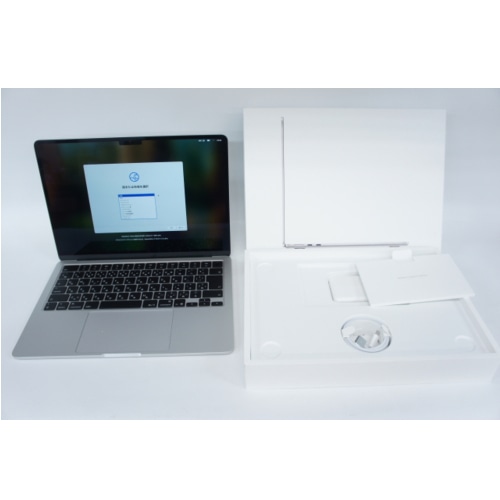 [中古B]MacBook Air 13.6インチ Liquid Retinaディスプレイ MW0W3J/A シルバー
